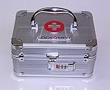 Lockmed SMALL Secured Lock Box - Safeguard Prescription Medications - Storage - External Dimensions: 8 X 6 X 4 Inches