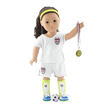 american girl doll soccer player