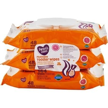 best flushable wipes for toddlers