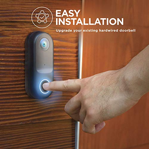 Home Zone Security Doorbell Camera Smart 2.4GHz 1080P AC 12V24V