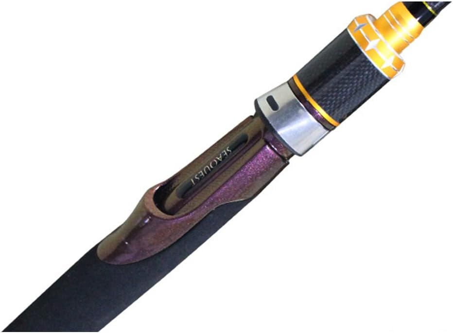 Seaquest Sea Surf Casting Fishing Rod Spinning "Hunting Shark Carbon Fiber Fishing Rod 1.8 M trout Purple