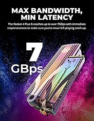 SABRENT Rocket 4 Plus-G 4TB Advanced Gaming M.2
