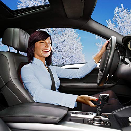 Zone Tech Car Heated Seat Cover Cushion Hot Warmer - Premium Quality 12V Fireproof Heating Warmer Pad Cover Perfect for Cold Weather and Winter Driving