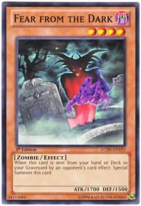 Amazon 遊戯王 英語版 Lcjw En193 Fear From The Dark 闇よりの恐怖 ノーマル 1st Edition トレカ 通販