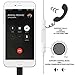 CONMDEX Lightning Audio Charge Adapter Aluminum Lightning Adapter Jack Compatible iOS 10.3 iPhone 7/7 Plus/iPhone 8/8 Plus Headphone Support Listen,Talk and Remote (Black)