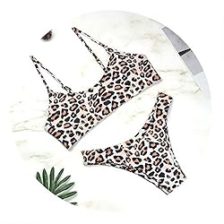 bikini 2019 Micro Set Sexy Leopard Push Up Thong
