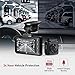 TaoTronics Dual Dash Cams Sony Sensor, 1080P FHD Front and Rear Dash Cam with Night Version, 3