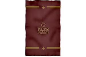 Vive La Fete Bath Towels 100% Polyester TXST Texas State Bobcats Premium Maroon Beach Bath Towel 31 x 51 - Towels for Spa & Beach