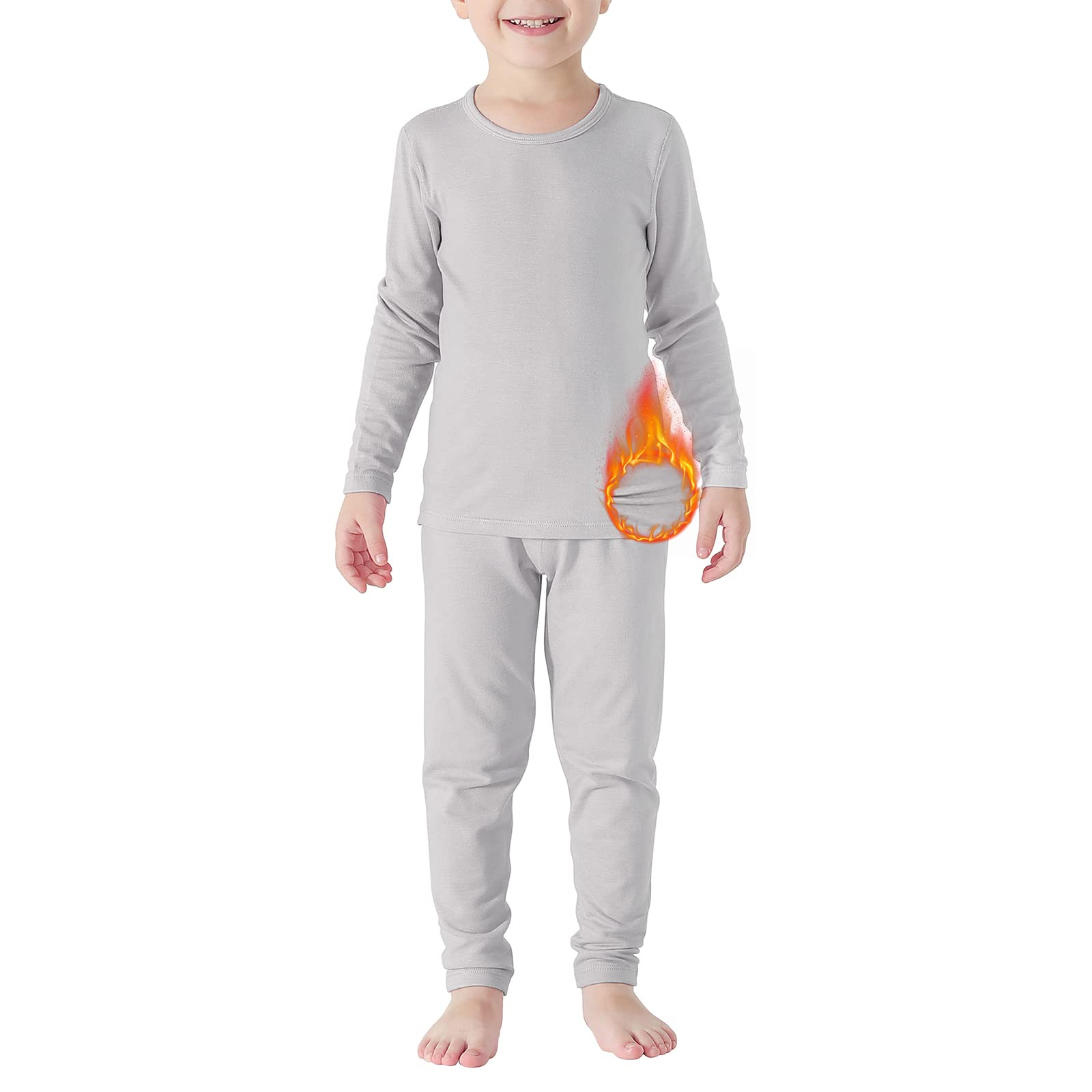 Boy's Thermal Underwear Warm Baby Long Johns Sets