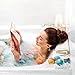 Bath Bombs Gift Set, 5.5 Oz Each Luxurious Bath Bomb Kit with Essential Oils, Lush Spa Floating Fizzies, Rich and Colorful Bubbles, Gift Ideas for Women & Kids, Pack of 4
