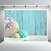 7X5FT Easter Wood Wall Photography Backdrops Vinyl Colorful Eggs Photo Studio Background Props Photographic Booth Birthday Party Decorations