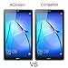Huawei Mediapad T3 7.0 screen protector, ACdreamPremium HD Clear Tempered Glass Screen Protector for Huawei Mediapad T3 7.0 with 9H Hardness / Scratch Resist, Ultra Clear