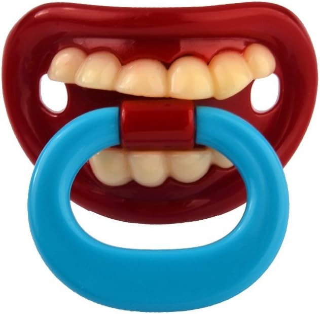 Amazon Co Jp 白い赤ちゃんのおしゃぶり歯の赤ちゃんのおしゃぶり赤ちゃんのおしゃぶりおしゃぶり偽の乳首ベビーフード用品の歯が生えます 1 家電 カメラ