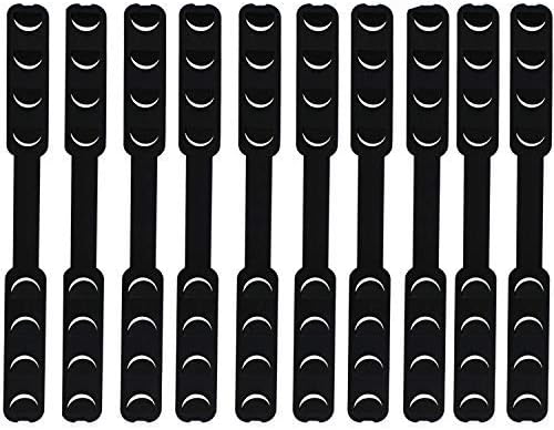 Mask Lanyard Strap - 10 Pack Adjustable Ear Pressure Relief Safety Holder with Repair Tool Kit + Free Screen Protector