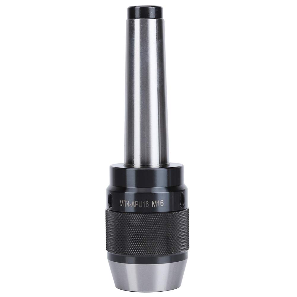 Integrated Drill Chuck High Speed Steel Impact Resistance MT4 APU16 M16 for Milling Lathe Machine