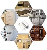 Mousike Magnetic Door Catch 20 lb Stainless Steel 6 Pack 45mm Cabinet Latch view 8