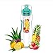 32oz. Sport Fruit Infuser Water Bottle by Danum - Top or Bottom Infusion, Leak-proof, Flip-Top, Dual Hand Grips, made of BPA-Free Eastman Tritan with Multiple Color Options & Free Recipe Ebook