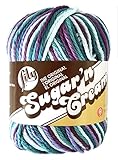 Sugar'n Cream Yarn Ombres Super Size-Crown Jewels Ombre