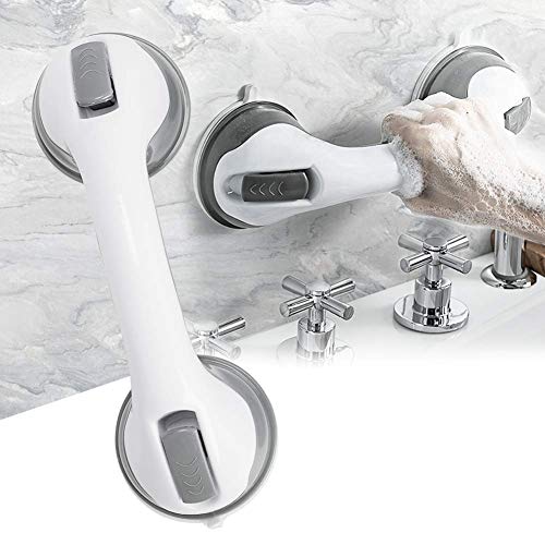Texinpress Shower Handles 12’’ Shower Safety Bars Suction for Elderly