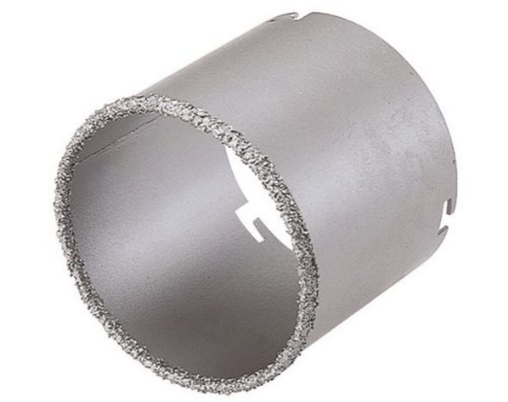wolfcraft Annular Bit Insert, Tungsten Carbide Coated I 3475000 I for Plumbing and Electrical installations in Brick Walls and Stone, Cutting Depth 55 mm
