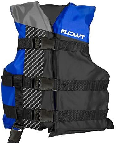 Flowt Multi Sport 40301-2-YTH Multi Sport Life Vest, Type III PFD, fits 50 to 90 lb, Blue, Youth,