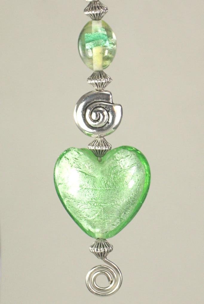 Binnenverlichting Handcrafted Lampwork Glass Butterfly Ceiling Fan