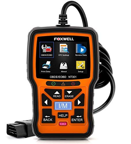 FOXWELL NT301 OBD2 Scanner Professional Enhanced OBDII Diagnostic Code Reader