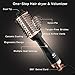 One Step Hair Dryer & Volumizer, Hot Air Brush, Blow Dryer Brush by Bownyu, Negative Ion Hair Straightening Brush, 3 In 1 Ceramic Styling Oval Comb for All Hair Types, Curler Salon Hair Comb (Gold)thumb 1