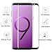 Galaxy S9 Screen Protector, Highwings S9 Tempered Glass Full Coverage 3D Curved High Definition Ultra Clear Film Anti-Bubble Screen Protector for Samsung Galaxy S9 5.8