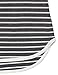 Messic Womens Shirts and Blouses, Women's 3/4 Sleeve Tops Winter Mid Long Style T-Shirts with Striped (XX-Large,Dark Grey)
