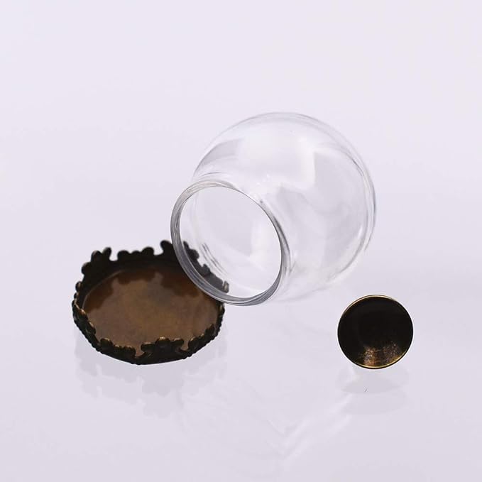 A612 1Pcs Globe Bottle Pendant Wish 