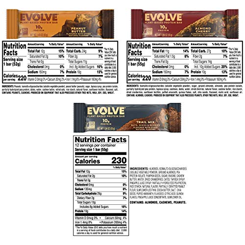 Evolve-Plant-Based-Protein-Bars-Variety-Pack-10g-Protein-183oz-12-Count