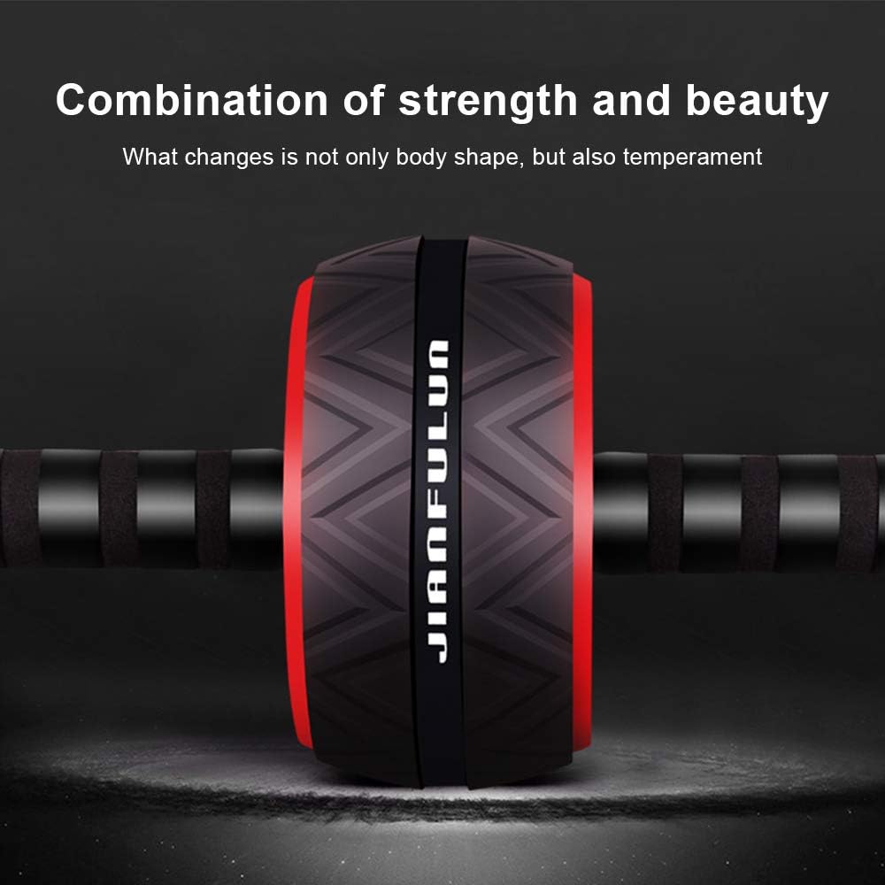 Abdominal Wheel Abdominal Muscle Wheel Giant Wheel Mute Abdominal Exercise Fitness Weight Loss Fitness Wheel for Men and Women: Sports & Outdoors