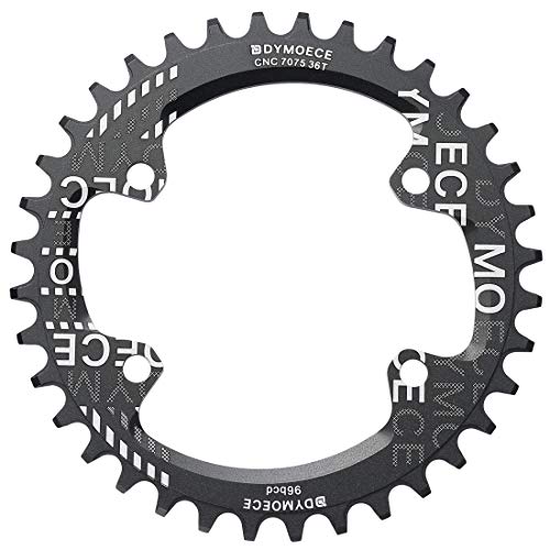 image for Dymoece Narrow Wide Chainring 96BCD Single Speed 32T 34T 36T 38T Round