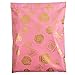 Inspired Mailers - Large Poly Mailers 14.5 x 19-50 Pack - Gold Roses Deluxe - Mailing Envelopes - Large Shipping Envelopes - Poly Bags for Shipping