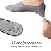 No Show Socks Women Non Slip Sock Cotton Low Cut Liner 3 to 6 Pack (D5-3 Pairs)