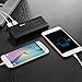 Apple Lightning Protable Charger, Bonai Stripe 12000mAh Power Bank With Dual Input and 2A Safe High-Speed Output/Flashlight for iPhone 5 6 7,iPad mini/air/Pro,iPod,ZTE,Pixel(Lightning Cable Included)