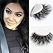 YABINA 1 Pairs Box Long Cross Mink Makeup Natural 3D Fake Thick Black False Eyelashes 008