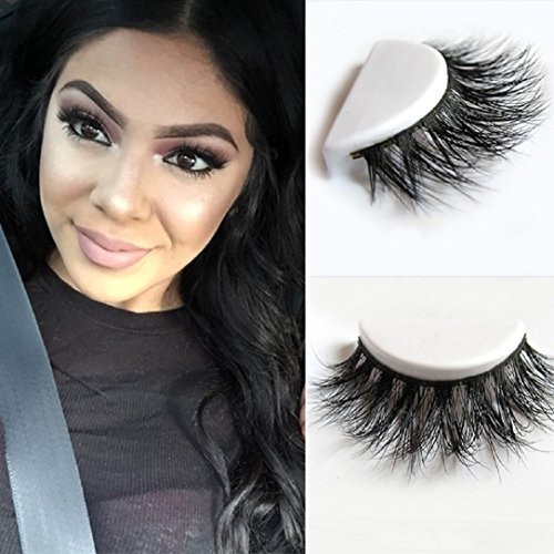 Yabina 1 pairs box long cross mink makeup natural 3d fa…