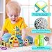 WHIMSWIT Magnetic Blocks, 65 Pieces 3D Magnetic Building Tiles Set, Educational Magnet Construction Toy for Kids, Girl and Boys