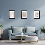 Scholar Tree A4 Picture Frame Set of 3 with Mounts Freestanding Wall Mountable view 9