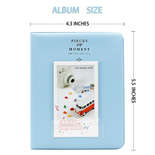 image for Ablus 64 Pockets Mini Photo Album for Fujifilm Instax Mini 7s 8 8+ 9 2