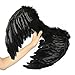 Dazone Black Angel Feather Wings Costume