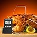 iCooker Meat Thermometer [Stainless Steel Probe] Professional Digital Cooking Thermometer for Food, BBQ / Barbeque Grill, Kitchen & Oven Smoker - Best Instant Reader [LCD Digital Timer] Pack Of 1