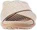 Crocs Women's Capri Shimmer Xband Sandal, Oyster/Cobblestone, 9 M US