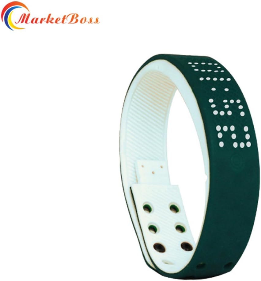 MarketBoss Cool Waterproof Wrist Watch 3D Sensor Data Collect Enable to Connect Android Phones App without Bluetooth OLED Time/Week Display /Pedometer/Calorie burnt Counter/Group PK/Individual Signature Design-USB Rechargeable