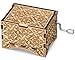 TheLaser'sEdge You Are My Sunshine, Personalizable Music Box, Laser Engraved Birch Wood (Damask Standard)