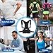 Comezy Back Brace Posture Corrector for men women丨Effective Relieve Pain丨 Fully Adjustable Trainer Back Brace丨Improves Posture and Provides Lumbar Support Brace丨Lower and Upper Back Brace (34-42)
