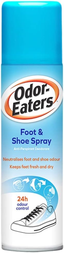 Odor-Eaters Foot and Shoe Anti-Perspirant Spray 150ml Brand New