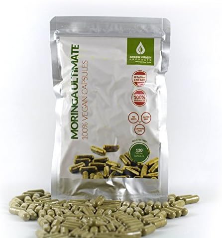 Moringa Ultimate - 120 Vegetarian Capsules - Green Virgin Products by Green Virgin Products